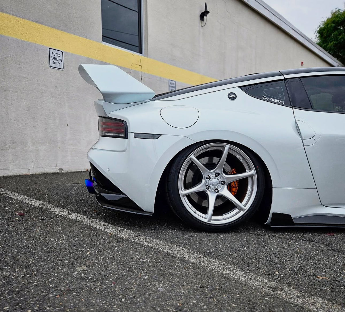 PROJECT WIDEBODY X CMST Tuning Ducktail Spoiler for Nissan RZ34 Fairla