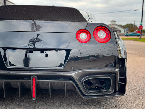 CMST Tuning Extreme Ducktail Whale Tail Trunk Lid for Nissan GTR  Carbon Fiber/FRP