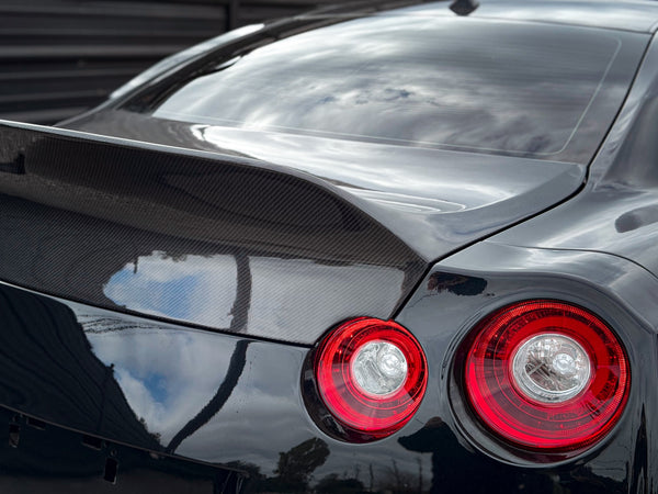 CMST Tuning Extreme Ducktail Whale Tail Trunk Lid for Nissan GTR  Carbon Fiber/FRP