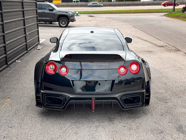 CMST Tuning Extreme Ducktail Whale Tail Trunk Lid for Nissan GTR  Carbon Fiber/FRP