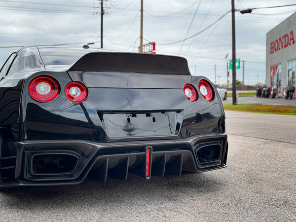 CMST Tuning Extreme Ducktail Whale Tail Trunk Lid for Nissan GTR  Carbon Fiber/FRP