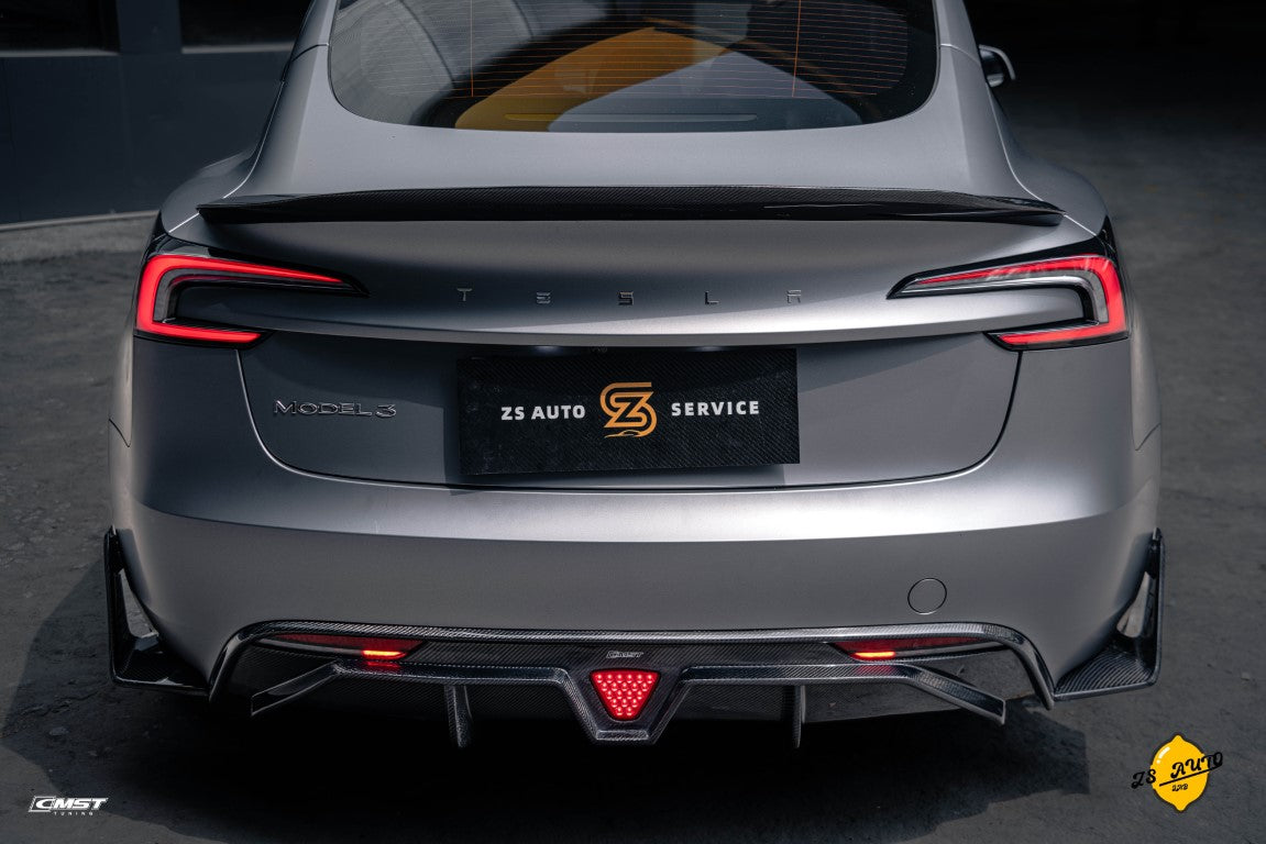 Tesla Model 3 aftermarket partsCMST Tuning Carbon Fiber Rear Spoiler