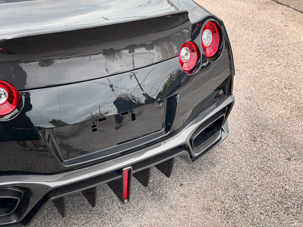 CMST Tuning Extreme Ducktail Whale Tail Trunk Lid for Nissan GTR  Carbon Fiber/FRP