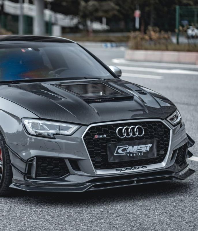 Audi RS3 8V.5 2018-2020 Aftermarket Parts - CMST Tuning Front Lip