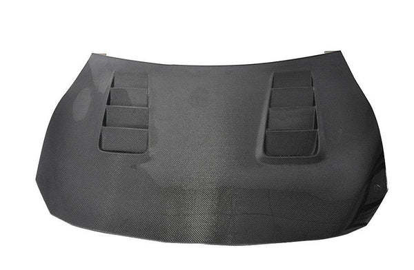 Toyota GT86 86 TRD GT SE Base 2017-2020 & Scion FR-S FRS 2013-2016 & Subaru BRZ TS Limited Premium 2013-2020 with Aftermarket Parts - V2 Vented Style Hood Bonnet Carbon Fiber/FRP from CMST Tuning