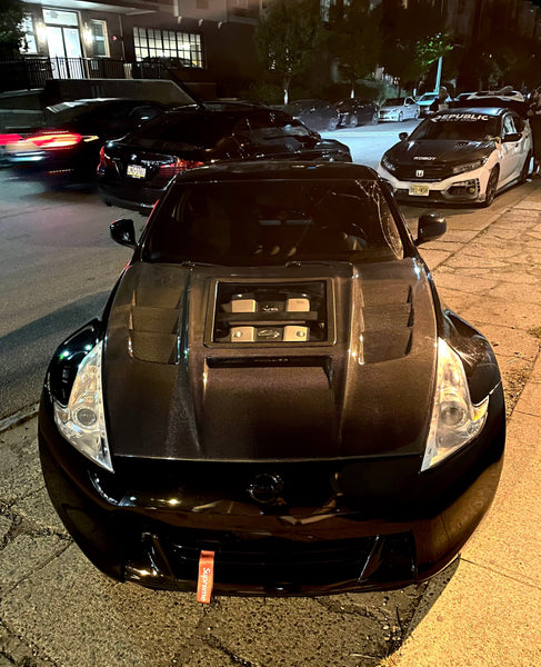 CMST Tuning Hood with Tempered Glass for Nissan 370Z Z34 Fairlady Z