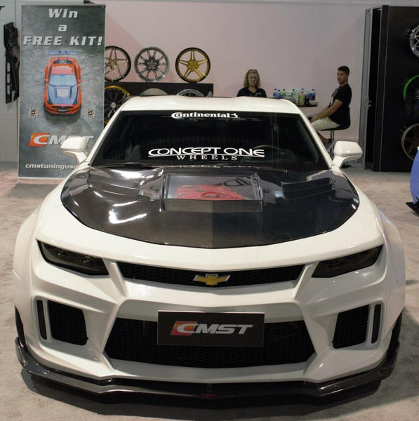 CMST Carbon Fiber Transparent Hood for Chevrolet Camaro 6th Gen 2016-ON