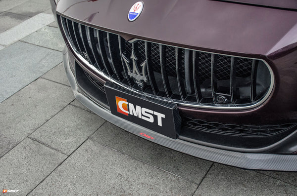 CMST Carbon Fiber Front Lip for Maserati Quattro Porte 2013-2016