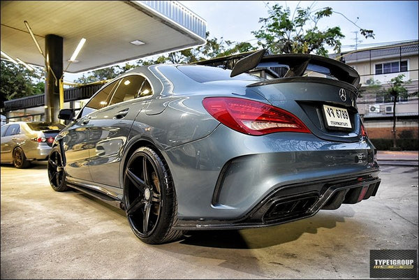 CMST Carbon Fiber Rear Diffuser for C117 2014-2019 CLA-250 CLA-45 AMG