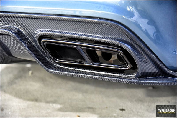 CMST Carbon Fiber Rear Diffuser for C117 2014-2019 CLA-250 CLA-45 AMG