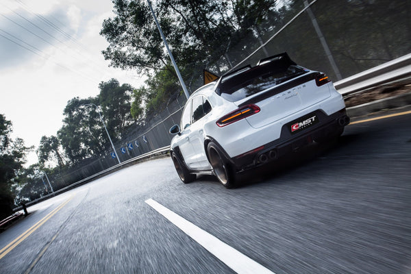CMST Carbon Fiber Rear Spoiler for Porsche Macan & Macan S & Macan GTS 2015-2018