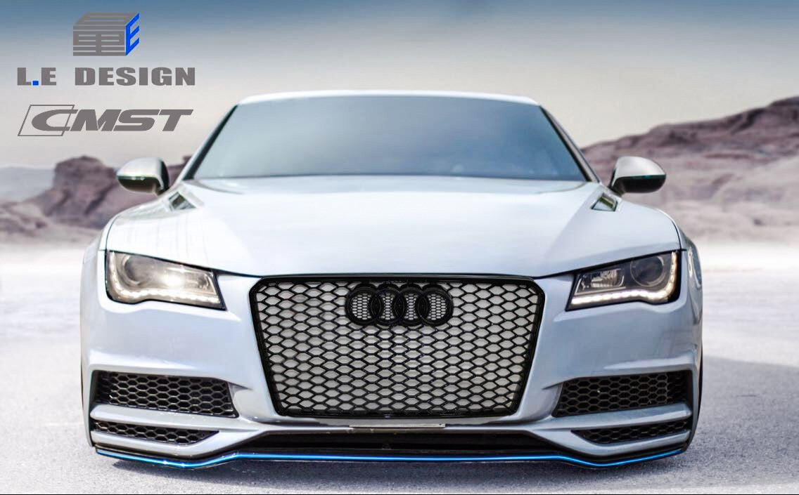 CMST Tuning FRP or Carbon Fiber Front Bumper and Front Lip for Audi A7