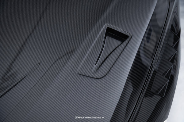 CMST Tuning Carbon Fiber Vented Hood Bonnet Ver.1 for Honda Civic Type-R FL5 - performance speedshop