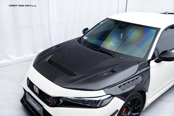 CMST Tuning Carbon Fiber Vented Hood Bonnet Ver.1 for Honda Civic Type-R FL5 - performance speedshop