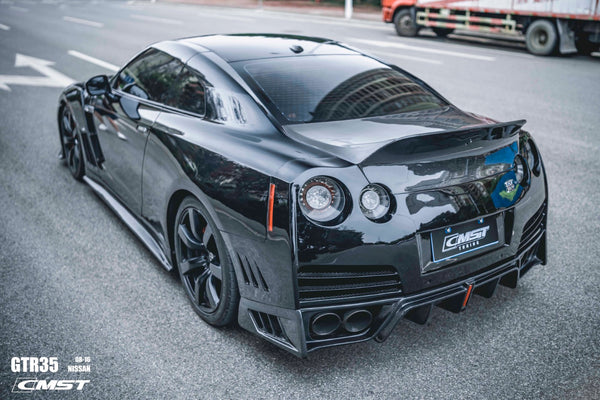 CMST Tuning Pre-preg Carbon Fiber Front Fenders for Nissan GTR GT-R R35 2008-2022 (Pair)