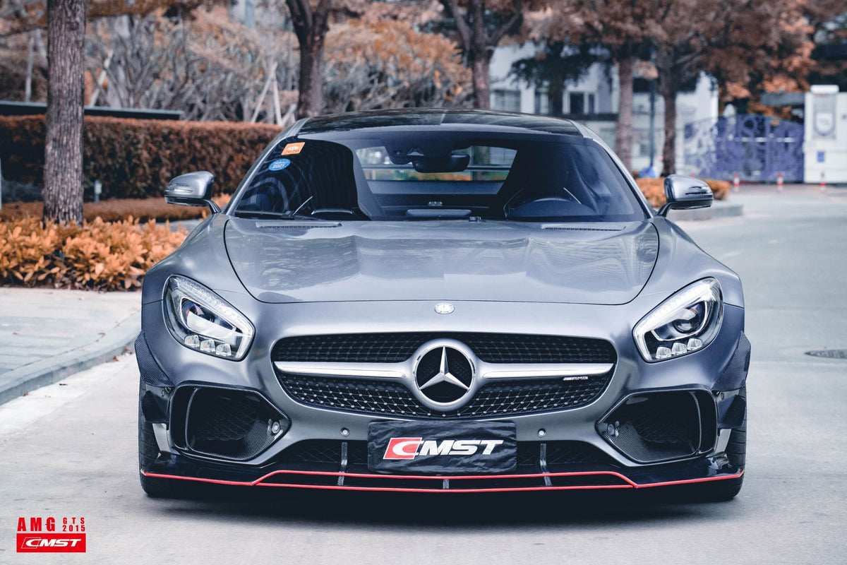 CMST Tuning Carbon Fiber Front Lip for Mercedes Benz C190 AMG