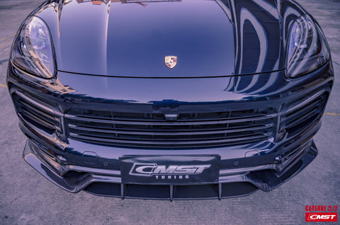 CMST Carbon Fiber Front Lip for Porsche Cayenne 9Y0 2018-23