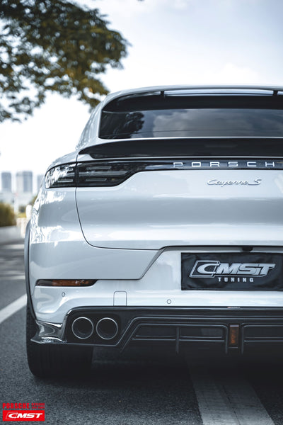 CMST Tuning Carbon Fiber Rear Spoiler for Porsche Cayenne Coupe 9Y3 2018-23