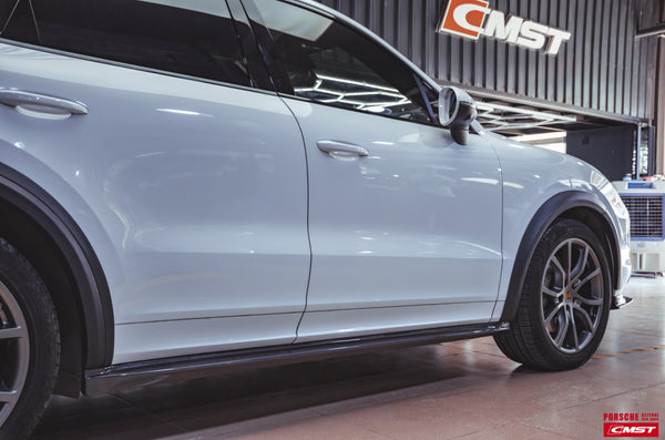 CMST Carbon Fiber Wheel Arches (10 Pcs ) for Porsche Cayenne 9Y0 & Cayenne Coupe 2018-23
