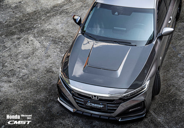 CMST Tuning Carbon Fiber Hood Bonnet Ver.2 for Honda Accord 10th Gen