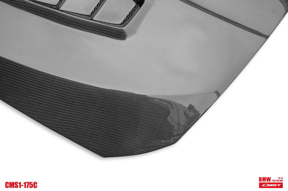CMST Tuning Vented Carbon Fiber Hood Bonnet Ver.2 for BMW M5 F90 G30 540i  M550i