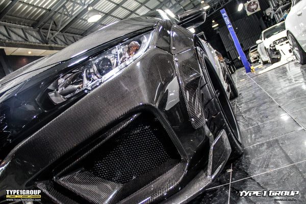 CMST Tuning Carbon Fiber Widebody Fenders & Wheel Arches for Honda 10th Gen Civic