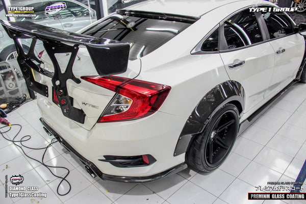 CMST Tuning Carbon Fiber Widebody Fenders & Wheel Arches for Honda 10th Gen Civic