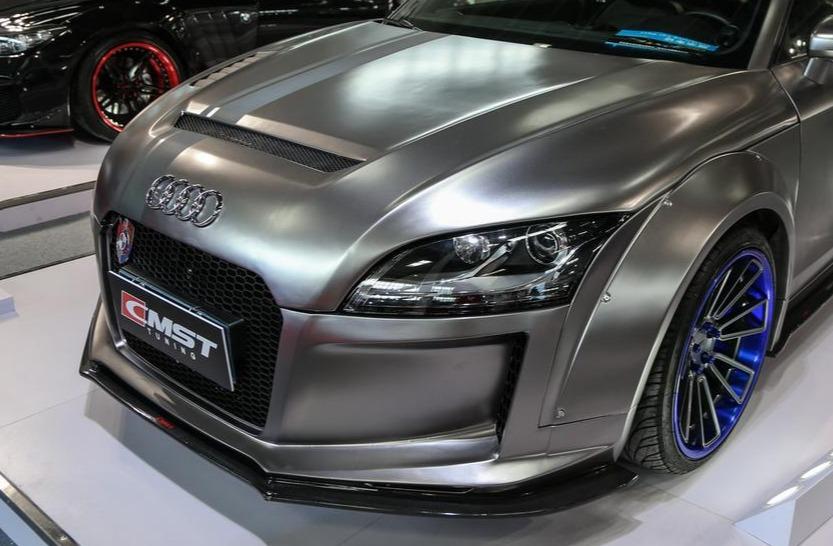 CMST Tuning Carbon Fiber Front Bumper & Front Lip For Audi TT TTS MK2