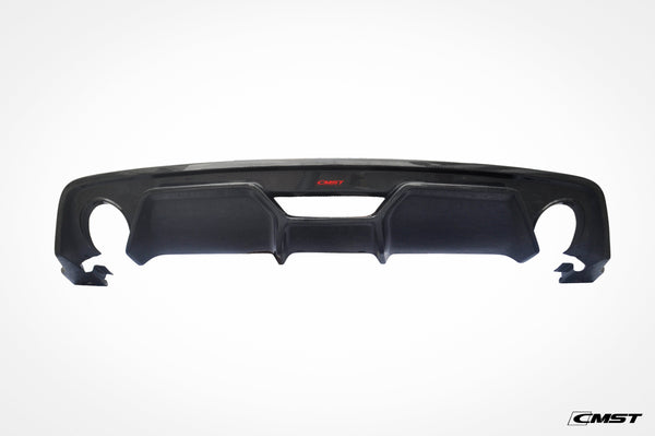CMST Tuning Carbon Fiber Rear Diffuser Style A for Ford Mustang 2015-2017