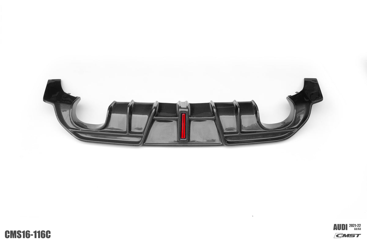 CMST Tuning Carbon Fiber Rear Diffuser for Audi S3 A3 8Y 2021-ON