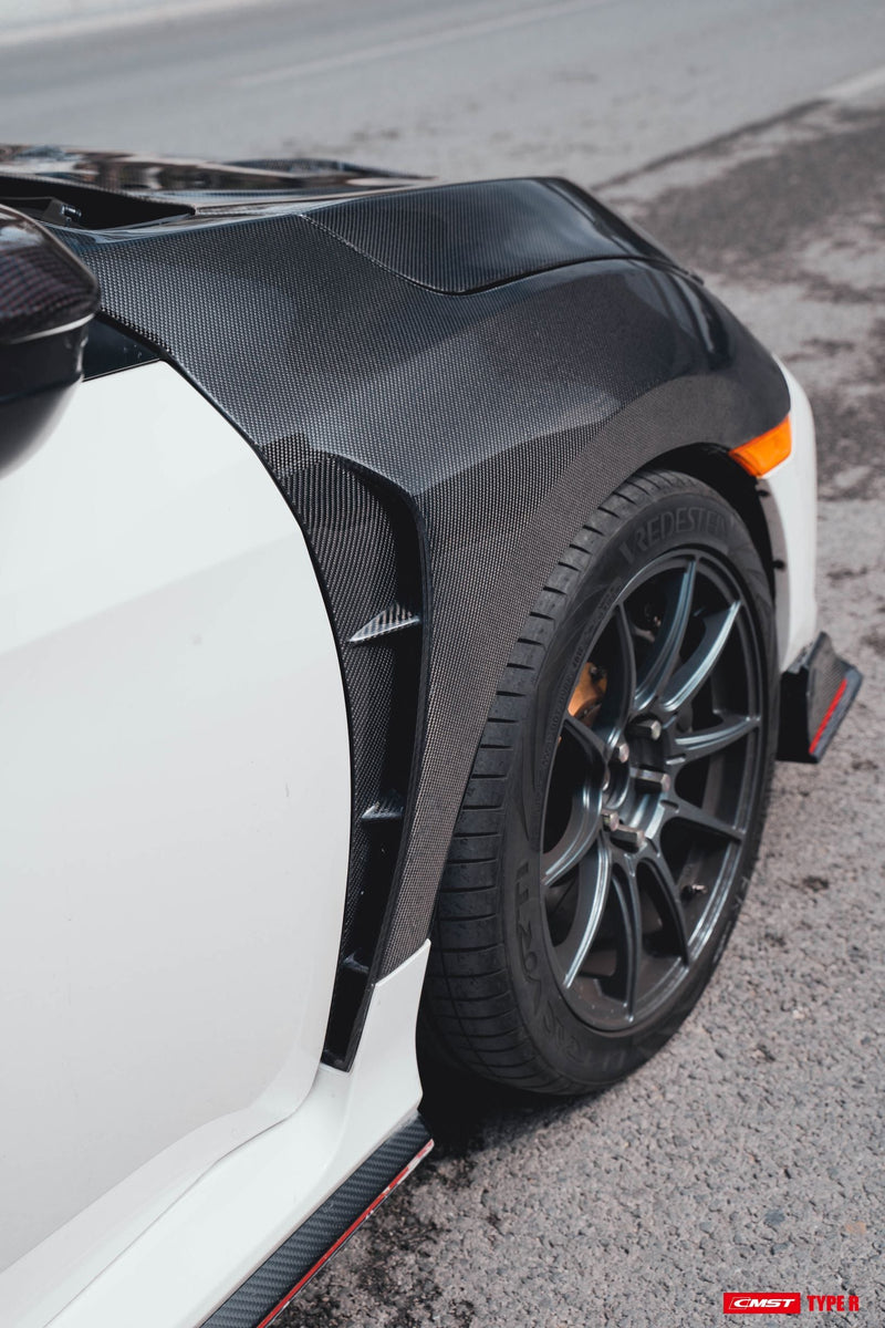 Type r hot sale fender flares