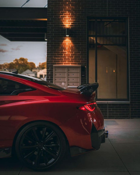 CMST Tuning Carbon Fiber Rear Bumper & Diffuser for Infiniti Q60 to Project Black S concept 2017-2022
