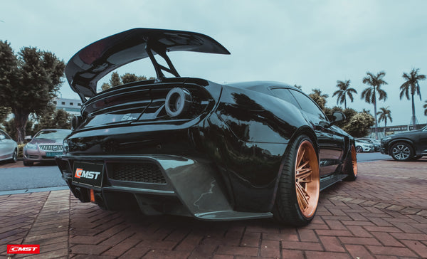 CMST Tuning Rear Bumper With Diffuser for Ford Mustang S550.1 S550.2 2015-2022