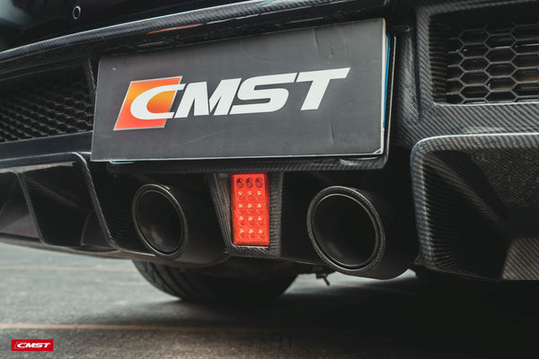 CMST Tuning Rear Bumper With Diffuser for Ford Mustang S550.1 S550.2 2015-2022