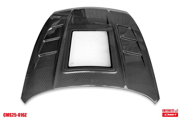 CMST Tuning Hood with Tempered Glass for Nissan 370Z Z34 Fairlady Z