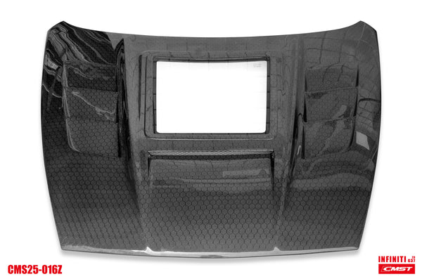 CMST Tuning Hood with Tempered Glass for Nissan 370Z Z34 Fairlady Z