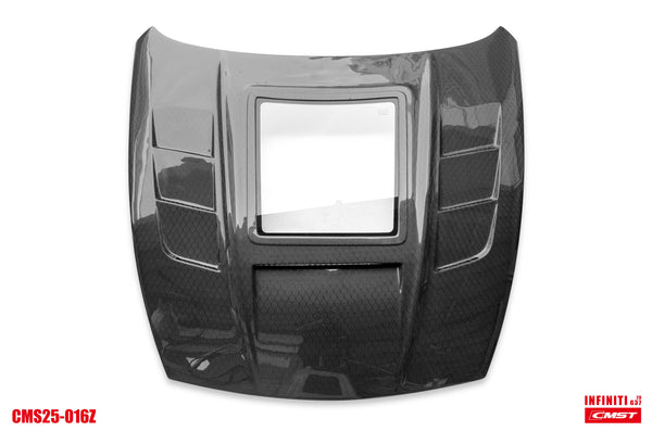 CMST Tuning Hood with Tempered Glass for Nissan 370Z Z34 Fairlady Z