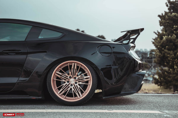 CMST Tuning Rear Bumper With Diffuser for Ford Mustang S550.1 S550.2 2015-2022