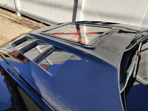 CMST Tuning Hood with Tempered Glass for Nissan 370Z Z34 Fairlady Z