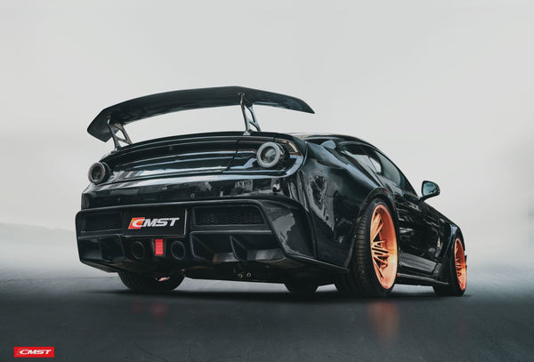 CMST Tuning Rear Bumper With Diffuser for Ford Mustang S550.1 S550.2 2015-2022