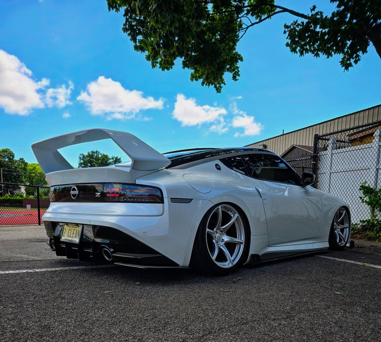PROJECT WIDEBODY X CMST Tuning Rear Spoiler Wing for Nissan RZ34 Fairl