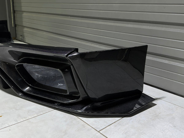 Robot Craftsman "Godzilla" Rear Bumper & Diffuser for Nissan GTR  R35 PP Polypropylene FRP Carbon  Fiber