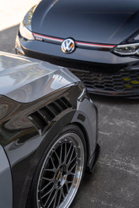 Volkswagen Golf R GTI Base MK8 2022-ON with Aftermarket Parts - Carbon Fiber / FRP Front Fenders from CMST Tuning