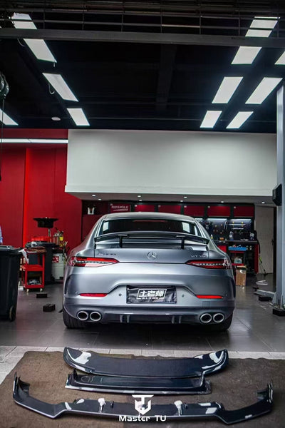 Mercedes Benz AMG GT 4 Door GT63 GT63s GT53 GT43 GT50 X290 2019 2020 2021 2022 2023 2024 with Aftermarket Parts - Rear Wing Carbon Fiber / FRP from CMST Tuning