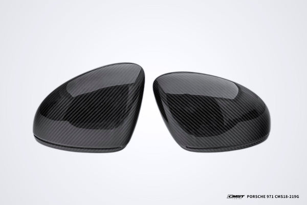 CMST Tuning Replacement Mirror Caps for Porsche Panamera 4 & 4S & Turbo 971.1 971.2 Carbon Fiber