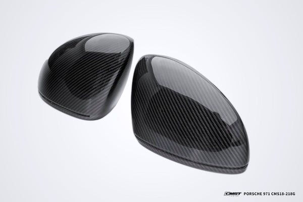 CMST Tuning Replacement Mirror Caps for Porsche Panamera 4 & 4S & Turbo 971.1 971.2 Carbon Fiber