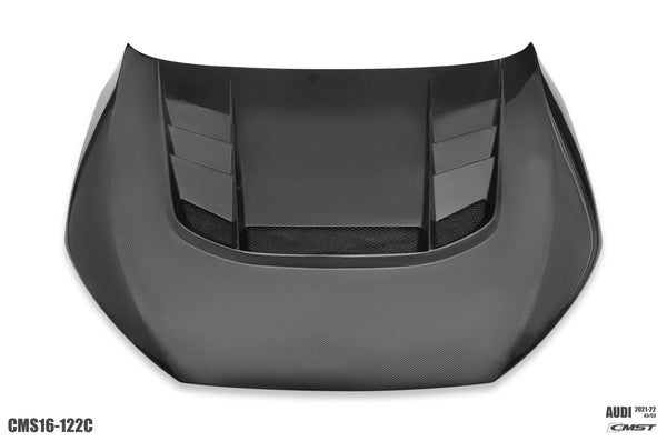 CMST Tuning V2 Hood Bonnet for Audi RS3 S3 A3 8Y 8Y.5 2021-ON Carbon Fiber/FRP