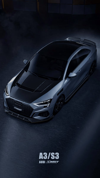 CMST Tuning V2 Hood Bonnet for Audi RS3 S3 A3 8Y 8Y.5 2021-ON Carbon Fiber/FRP
