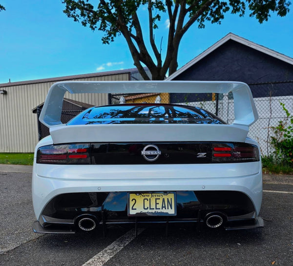Nissan Z 400Z Nismo Proto Performance Sport RZ34 2023-ON with Aftermarket Parts - PROJECT WIDEBODY Rear Wing Only Carbon Fiber/FRP from PROJECT WIDEBODY
