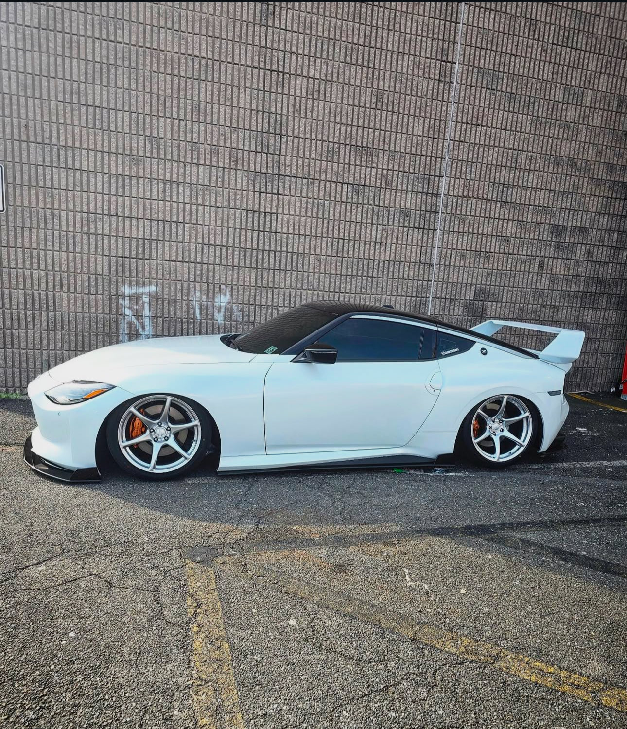 PROJECT WIDEBODY X CMST Tuning Rear Spoiler Wing for Nissan RZ34 Fairl